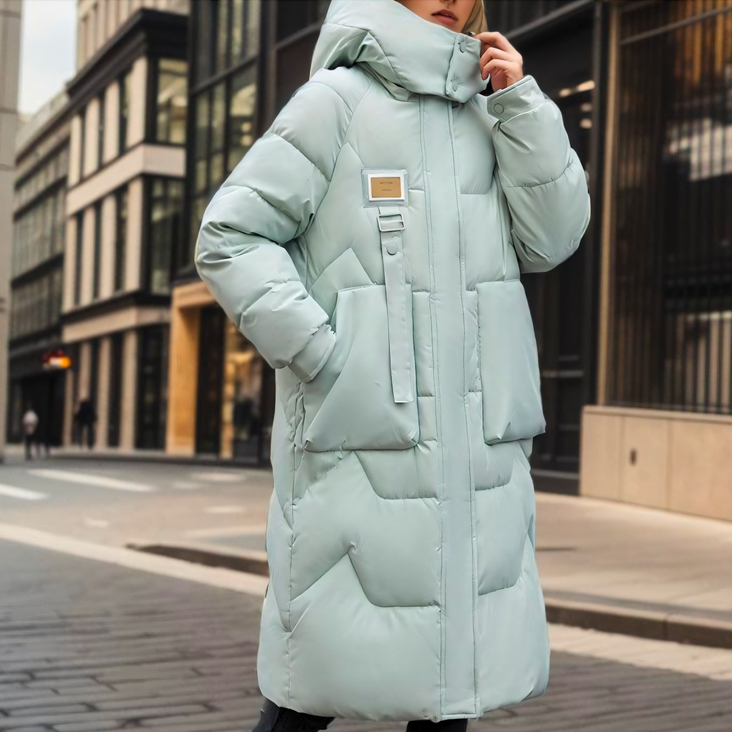 Celeste - Lange puffer winterjas