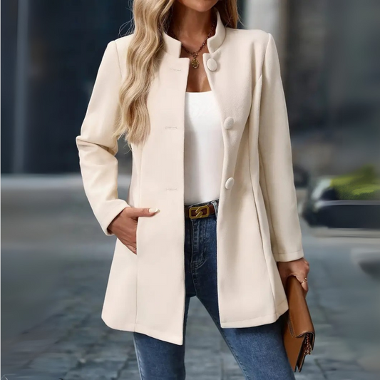 Klassieke Winterjas met Knopen