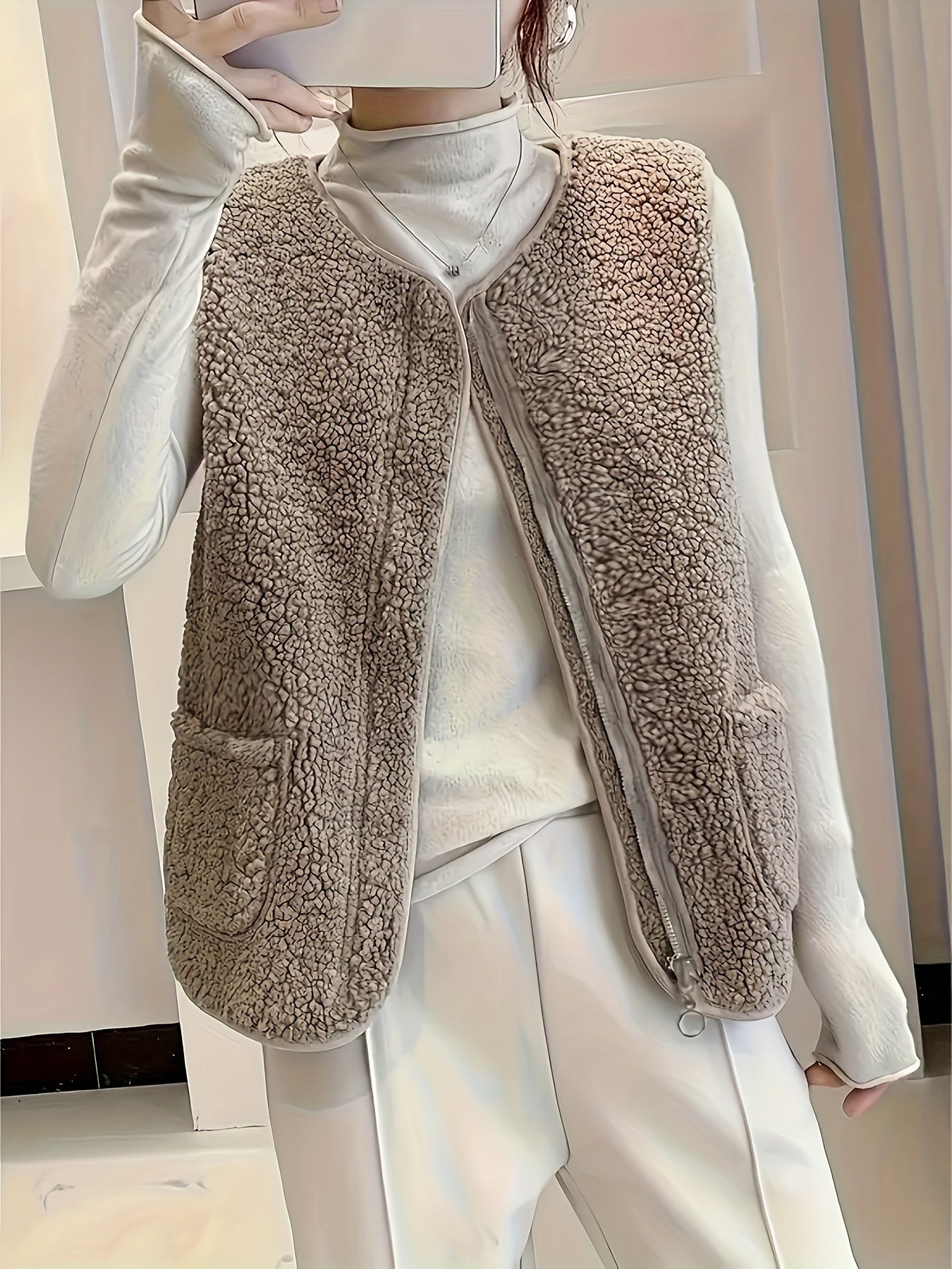 Warme Fleece Bodywarmer voor Dames