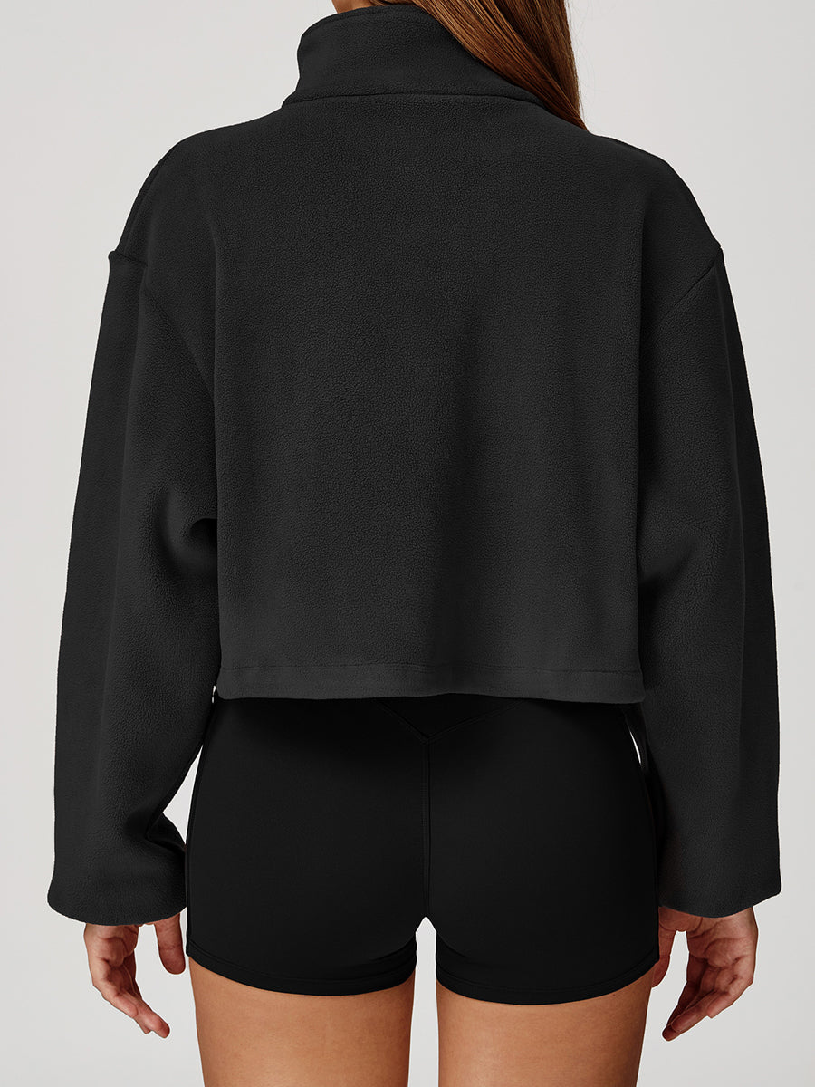 Warme Fleece zip vest