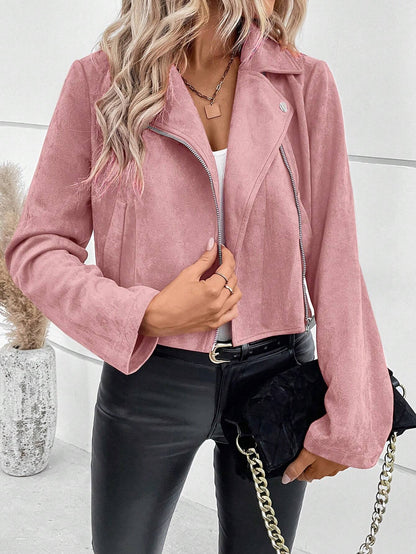 Zara - Suede Elegante Jas
