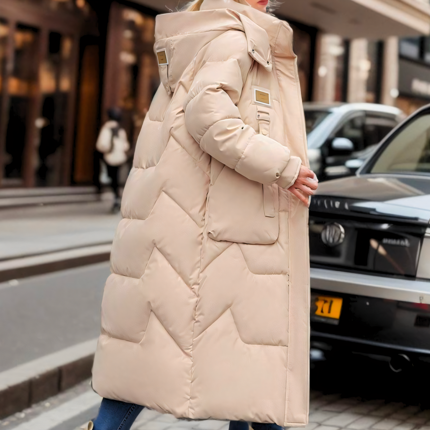 Celeste - Lange puffer winterjas