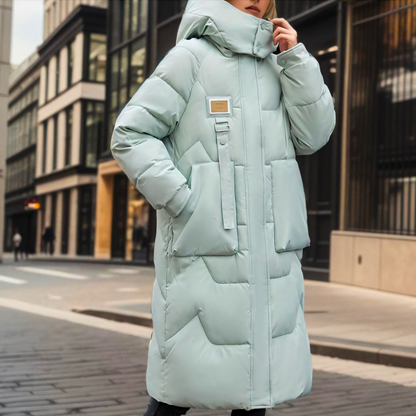 Celeste - Lange puffer winterjas