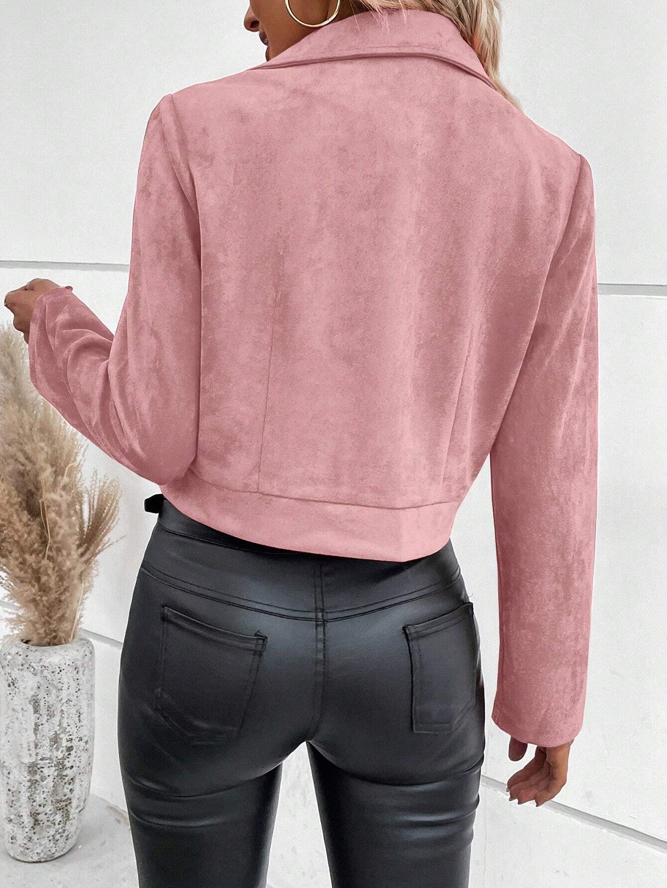 Zara - Suede Elegante Jas