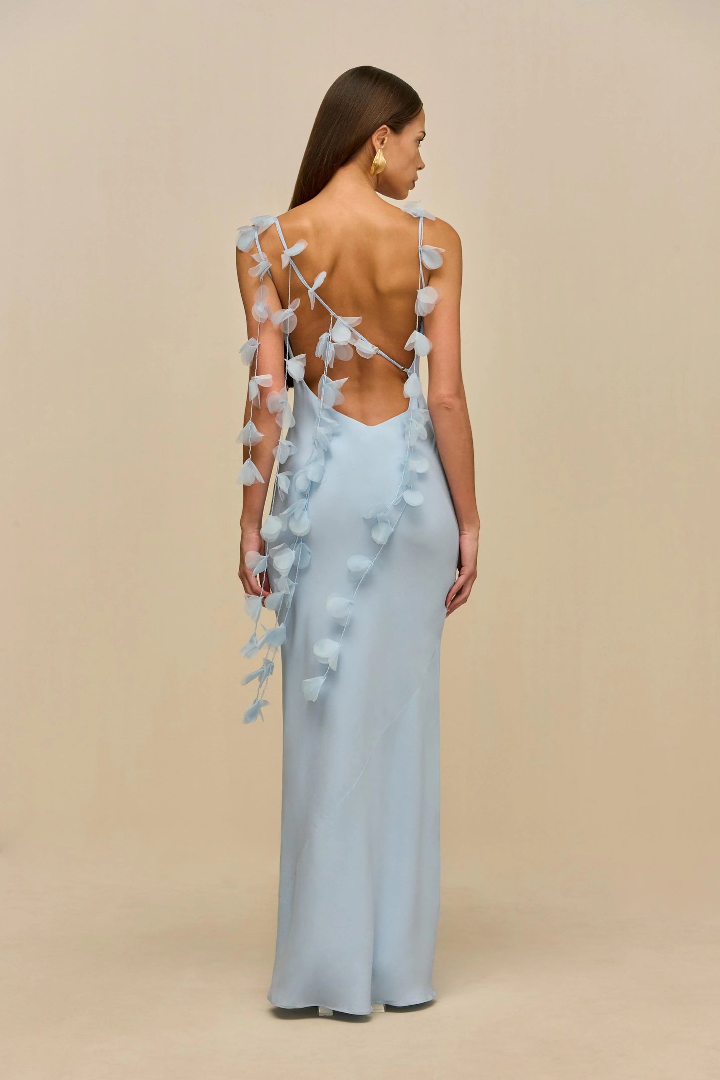 Evora | Elegante Gedrapeerde Maxi Jurk