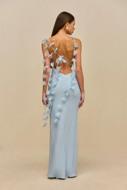 Evora | Elegante Gedrapeerde Maxi Jurk