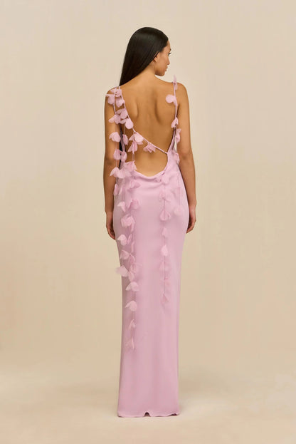 Evora | Elegante Gedrapeerde Maxi Jurk